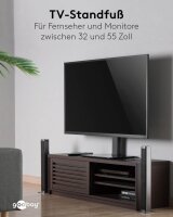 goobay TV-Ständer Basic Fix schwarz
