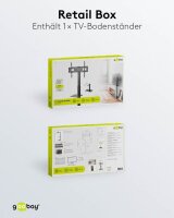 goobay TV-Ständer Basic (Größe L) schwarz