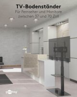 goobay TV-Ständer Basic (Größe L) schwarz