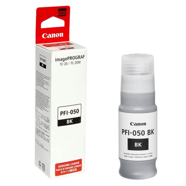 Canon PFI-050 BK schwarz Tintenflasche