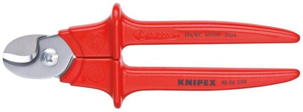 KNIPEX Kabelschere 95 05 165, Länge: 16,5 cm, 1 St.