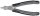 KNIPEX Elektronik-Seitenschneider Super Knips® ESD/54 HRC + Drahtklemme 78 03 125