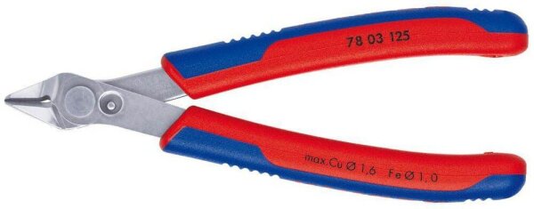 KNIPEX Elektronik-Seitenschneider Super Knips® 78 03 125