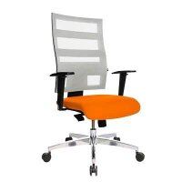 Topstar Bürostuhl X-Pander, 9590T343 Stoff orange,...