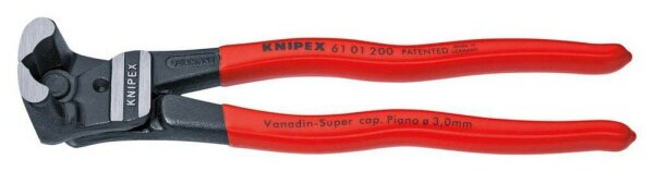 KNIPEX Bolzen-Vornschneider hochübersetzt 61 01 200, Länge: 20,0 cm, 1 St.