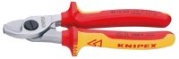 KNIPEX Kabelschere 95 16 165, Länge: 16,5 cm, 1 St.