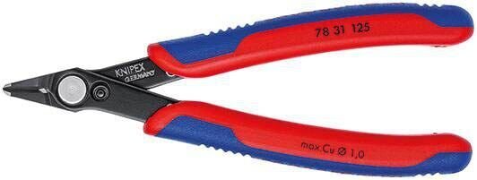 KNIPEX Elektronik-Seitenschneider Super Knips® schmaler Kopf 78 31 125