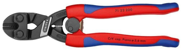 KNIPEX Kompakt-Bolzenschneider CoBolt 71 22 200, Länge: 20,0 cm, 1 St.