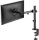goobay Monitor-Halterung Single Flex 58528 schwarz für 1 Monitor, Tischklemme