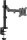goobay Monitor-Halterung Single Flex 58528 schwarz für 1 Monitor, Tischklemme
