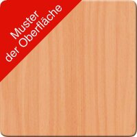HAMMERBACHER Basic 1606 Rollcontainer buche 4 Auszüge 42,8 x 58,0 x 59,0 cm