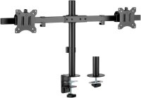 goobay Monitor-Halterung Fix 59394 schwarz für 2...