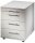 HAMMERBACHER Basic 1606 Rollcontainer lichtgrau 4 Auszüge 42,8 x 58,0 x 59,0 cm