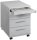 HAMMERBACHER AC30 Rollcontainer lichtgrau 4 Auszüge 42,8 x 58,0 x 59,0 cm