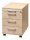 HAMMERBACHER AC30 Rollcontainer ahorn 4 Auszüge 42,8 x 58,0 x 59,0 cm