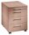 HAMMERBACHER AC30 Rollcontainer nussbaum 4 Auszüge 42,8 x 58,0 x 59,0 cm