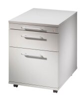 HAMMERBACHER AC20 Rollcontainer lichtgrau 3 Auszüge...