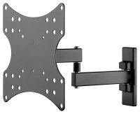 goobay TV-Wandhalterung Basic FULLMOTION (S) schwarz