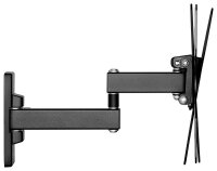 goobay TV-Wandhalterung Basic FULLMOTION (S) schwarz