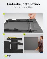 goobay TV-Wandhalterung Pro FULLMOTION (L) schwarz