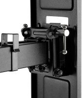 goobay TV-Wandhalterung Pro FULLMOTION (L) schwarz