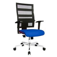 Topstar Bürostuhl X-Pander, 9590T380 Stoff blau,...