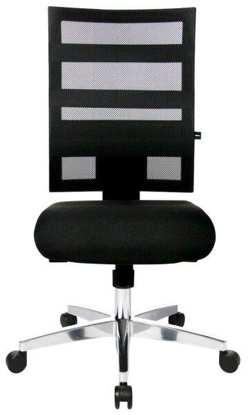 Topstar Bürostuhl X-Pander, 9590T200 Stoff schwarz, Gestell alu