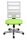 Topstar Bürostuhl X-Pander, 9590T353 Stoff grün, Gestell alu