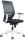 rocada Bürostuhl, 908W-4 Stoff schwarz, Gestell weiß