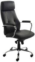 rocada Chefsessel, 986V22 Kunstleder schwarz, Gestell chrom