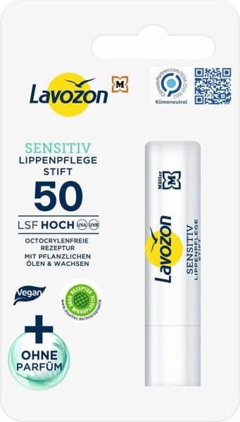 Lavozon Sensitiv LSF 50 Hoch Lippenpflege 4,8 g