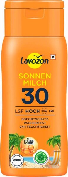 Lavozon LSF 30 Hoch Sonnenmilch 200 ml