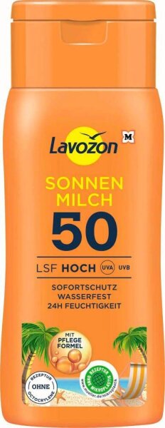 Lavozon LSF 50 Hoch Sonnenmilch 200 ml