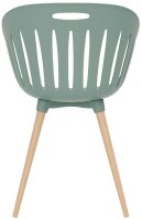 Topstar Schalenstühle T2023 FZ20EIO-2 olive Kunststoff, 2 St.