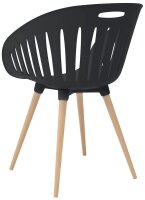 Topstar Schalenstühle T2023 FZ20EIA-2 anthrazit Kunststoff, 2 St.