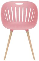 Topstar Schalenstühle T2023 FZ20EIR-2 rose Kunststoff, 2 St.