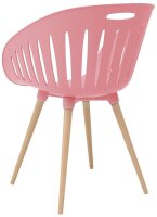 Topstar Schalenstühle T2023 FZ20EIR-2 rose Kunststoff, 2 St.