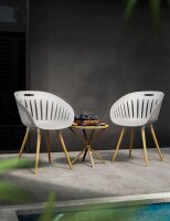 Topstar Schalenstühle T2023 FZ20EIG-2 hellgrau Kunststoff, 2 St.