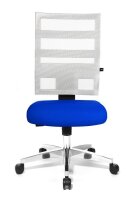 Topstar Bürostuhl X-Pander, 9590T383 Stoff blau,...