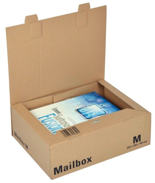 ColomPac® Versandkartons CP 098 Mailbox M 253 x 330 x 110 mm, 15 St.