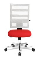 Topstar Bürostuhl X-Pander, 9590T313 Stoff rot,...