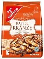 GUT&GÜNSTIG Kaffeekränze Gebäck 250,0...