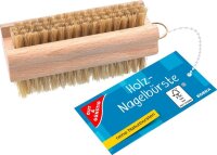 GUT&GÜNSTIG Nagelbürste braun Holz, 1 St.