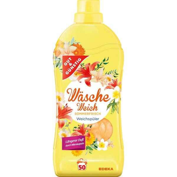 GUT&GÜNSTIG Wäsche Weich Weichspüler 1,5 l