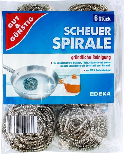 GUT&GÜNSTIG Topfreiniger, 6 St.