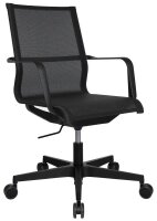 Topstar Bürostuhl Sitness Life 40, FY40BA GY0H Stoff schwarz, Gestell schwarz