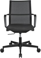 Topstar Bürostuhl Sitness Life 40, FY40BA GY0H Stoff schwarz, Gestell schwarz