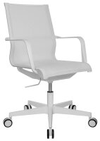 Topstar Bürostuhl Sitness Life 40, FY43BA GY3H Stoff weiß, Gestell weiß