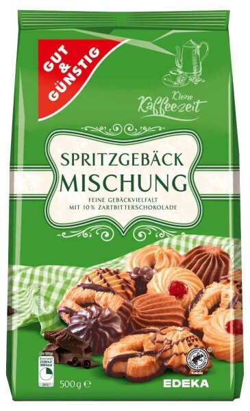 GUT&GÜNSTIG Spritzgebäckmischung 500,0 g, 1 St.
