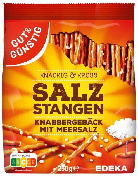 GUT&GÜNSTIG Salzstangen 250,0 g, 1 St.
